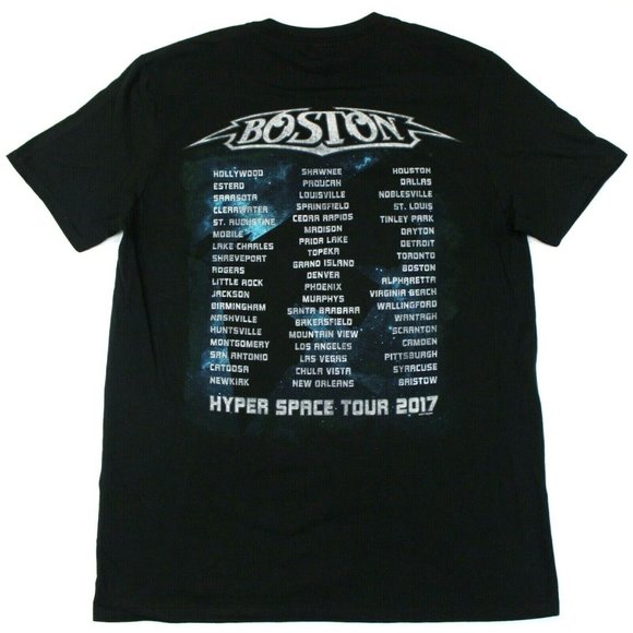 Boston The Third Stage Itinerary 2017 Tour Tee - S - Picture 3 of 5